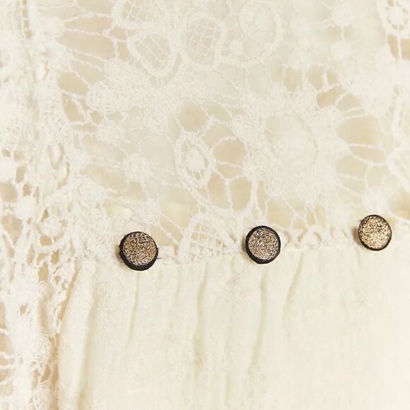 Anthropologie Josephine Lace Tunic Dress Size XS - Picture 5 of 12